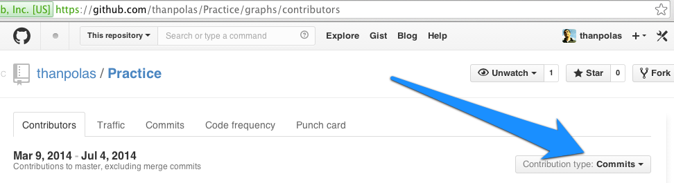 Github Contribution Type